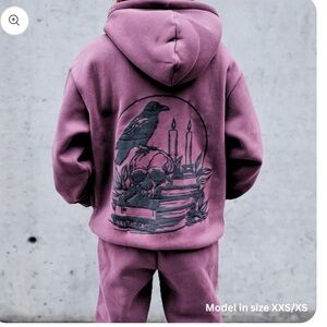 Maroon Hoodie Sweater